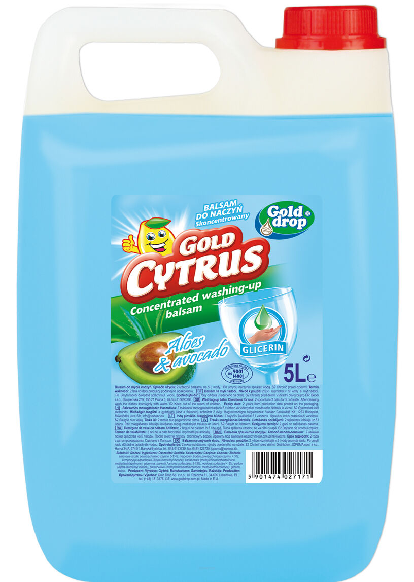 GOLD CYTRUS BALSAM 5L