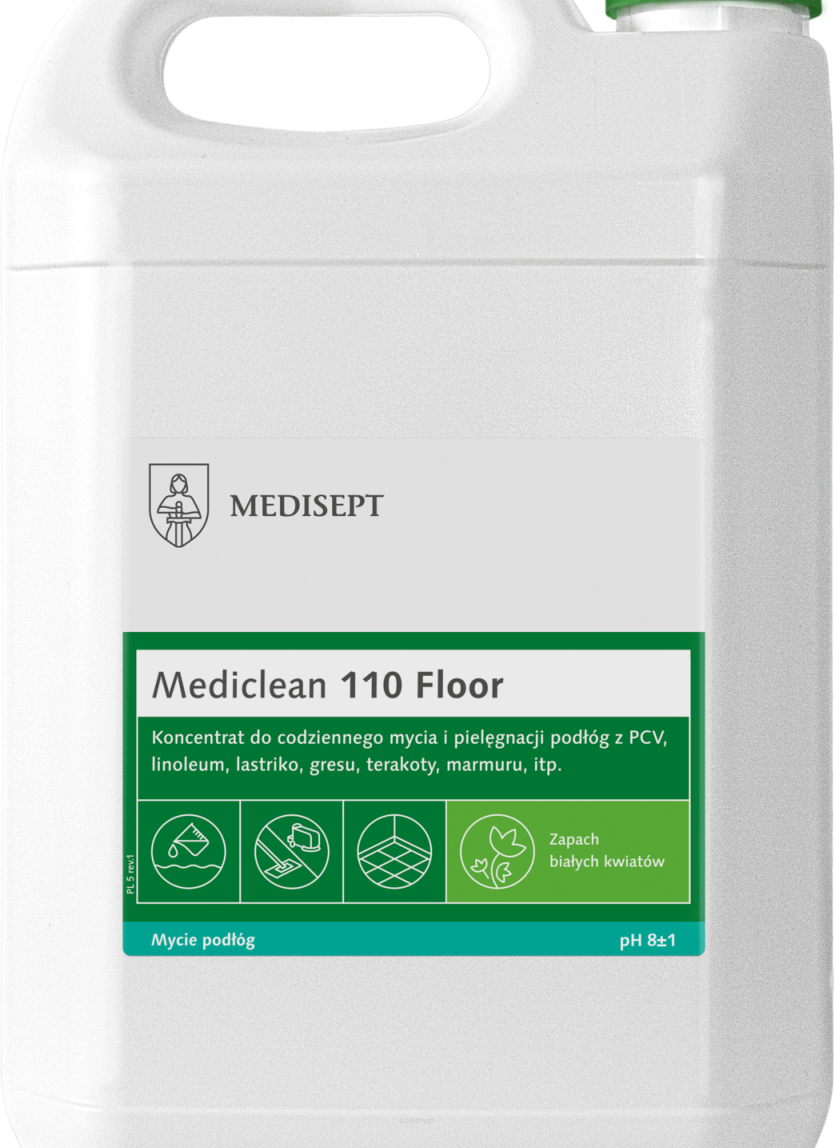 MC110 Floor białe kwiaty 5L