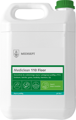 MC110 Floor białe kwiaty 5L