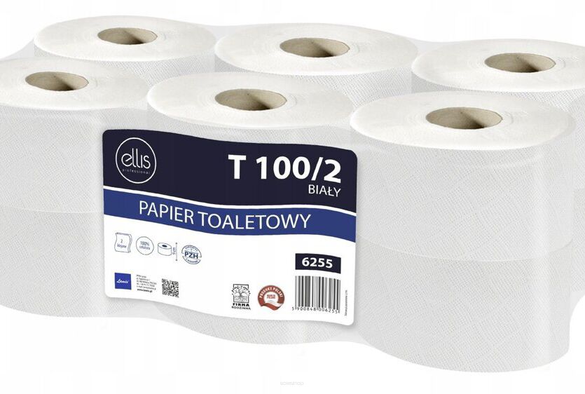 Papier jumbo biały celuloza 2W 100m a'12