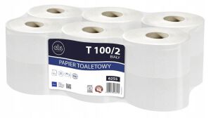 Papier jumbo biały celuloza 2W 100m a'12