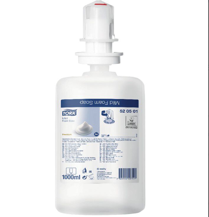 Tork mydło w piance premium 1000ml 520501 6szt