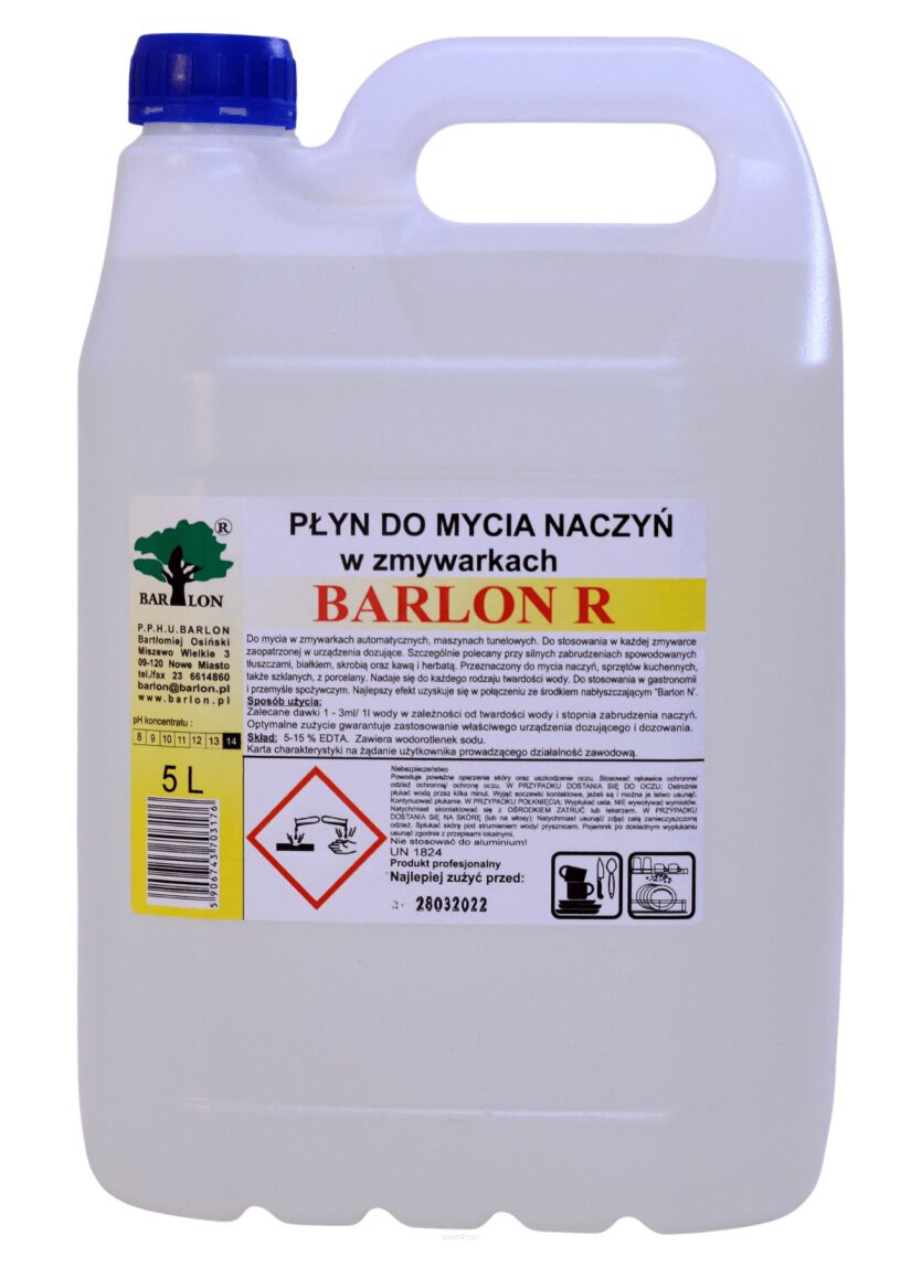 Płyn do maszynowego mycia naczyń R 10L