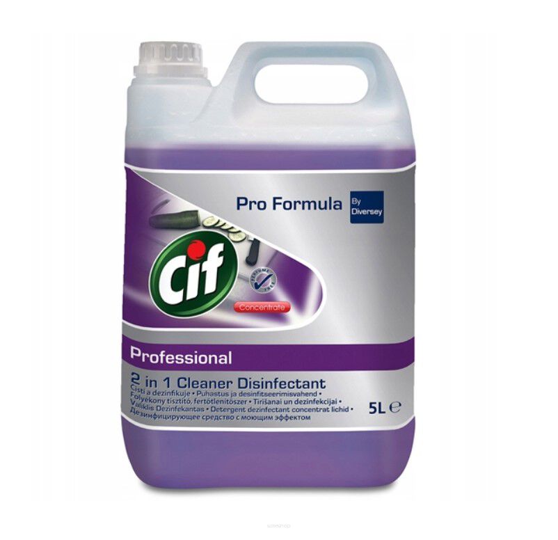 CIF PROFESSIONAL 2IN1 CLEANER DISINFECTANT 5L