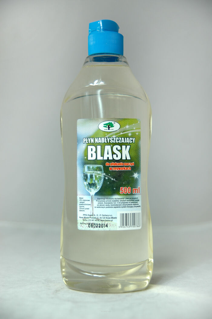 Płyn nabłyszczający do zmywarki BLASK 500ml